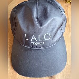 ⛵️ Sunset Sail 5/$15 Lalo Tequila Black Baseball Cap with white embroidered logo